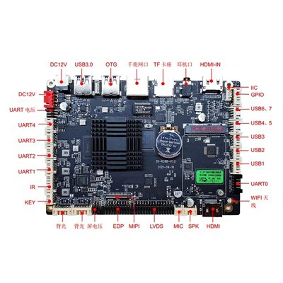 Carte mère Android avec CPU RK3399